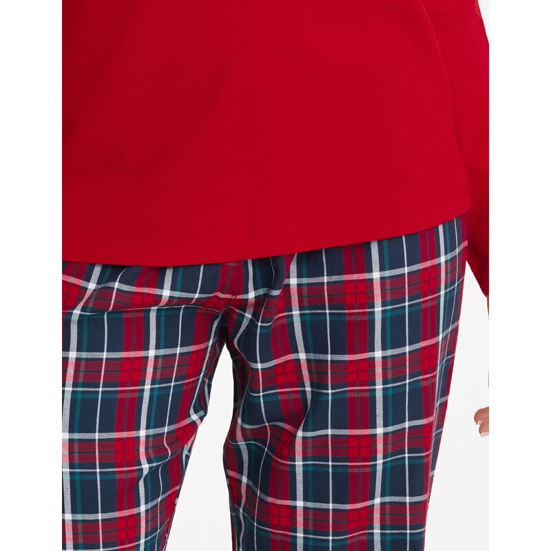 Henderson Ladies Pyžamo Glance 40938-33X Red Red