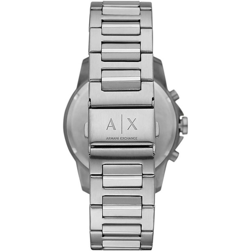 Hodinky Armani Exchange stříbrná barva