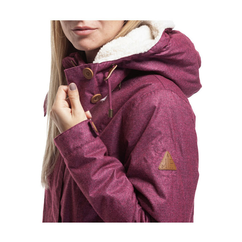 Meatfly Mia 2 Parka B - Dark Purple Heather | Fialová