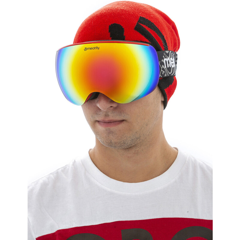 Meatfly Ekko XL Goggles A - Red | Červená