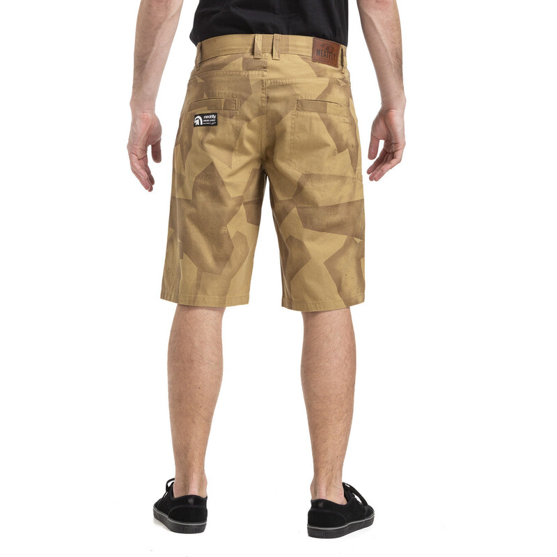 Meatfly Bobber 19 Shorts D - Sand Shade Mono | Písková