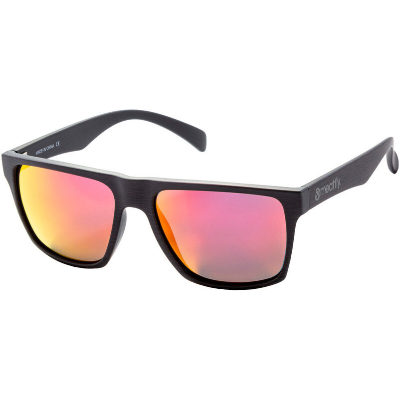 Meatfly sluneční polarizační brýle Trigger 2 Wood Red | Černá