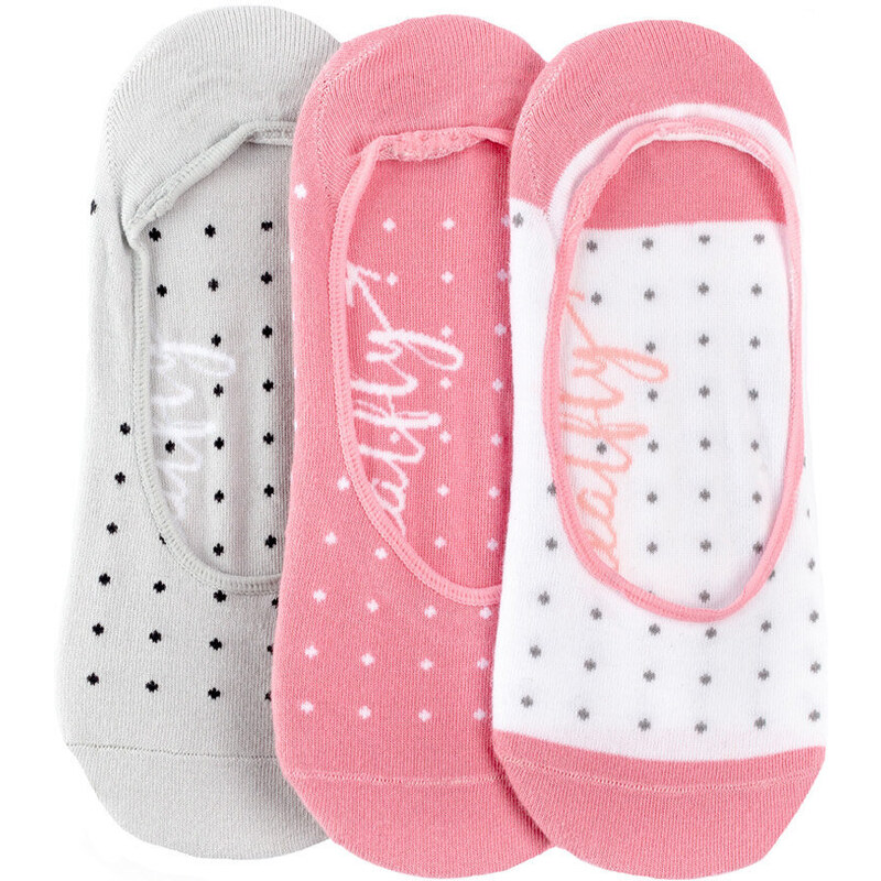 Ponožky Low Socks - Triple Pack A/ Small Dots Meatfly