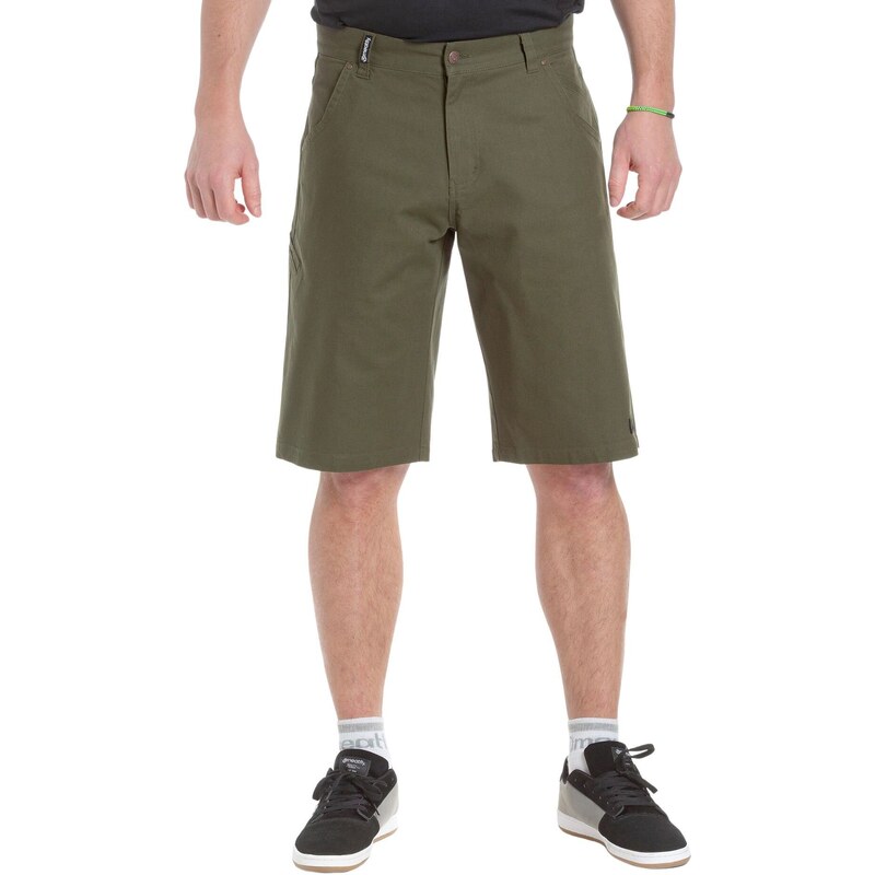 Meatfly pánské kraťasy Bobber Olive | Zelená