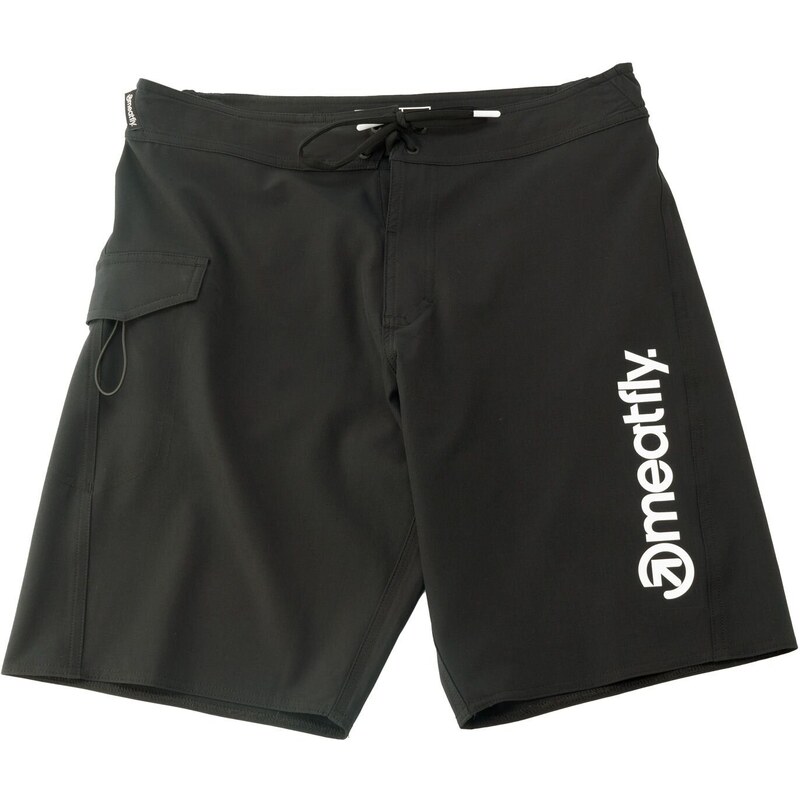 Meatfly pánské plavky Mitch Boardshorts 21 Black | Černá