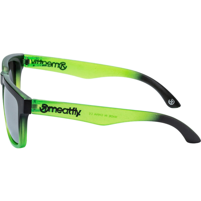 Meatfly sluneční brýle Memphis Safety Green Ombre | Zelená