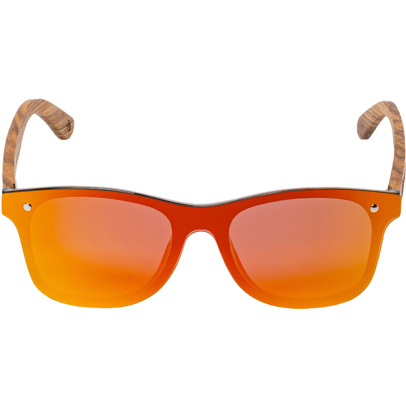 Meatfly sluneční polarizační brýle Fusion Red | Červená