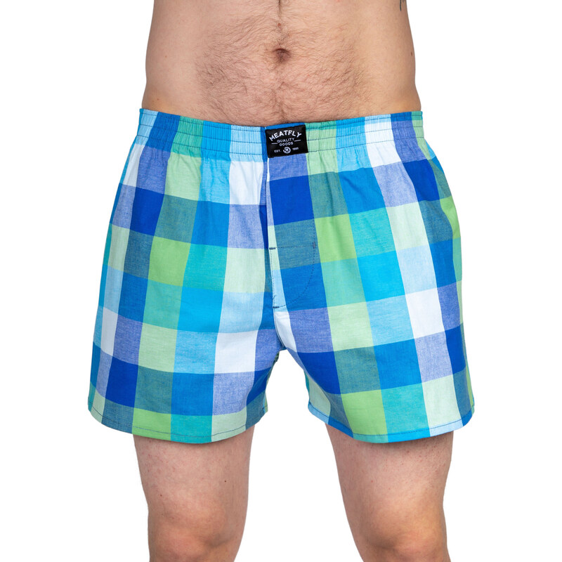 Meatfly pánské boxerky Doug Double Pack Navy Red / Green |