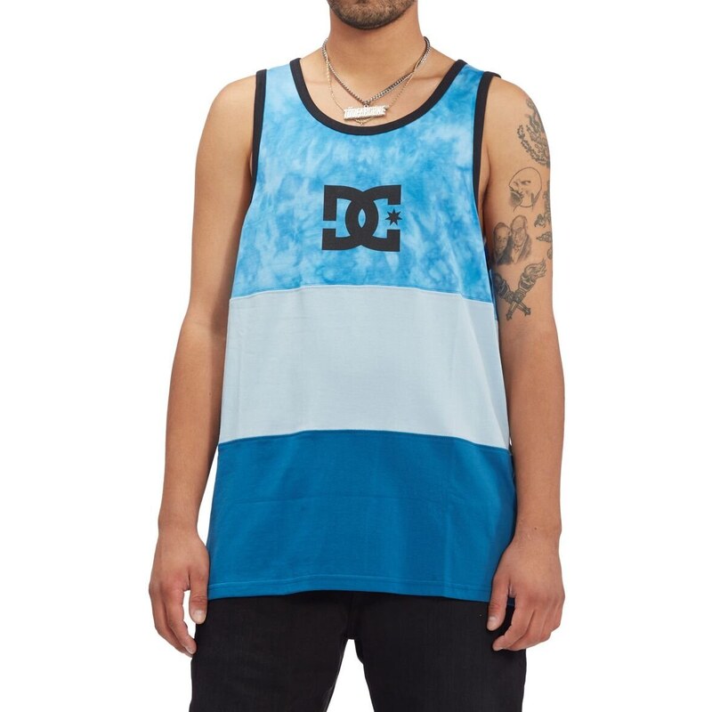 Dc shoes pánské tílko Deep End Parisian Blue | Modrá