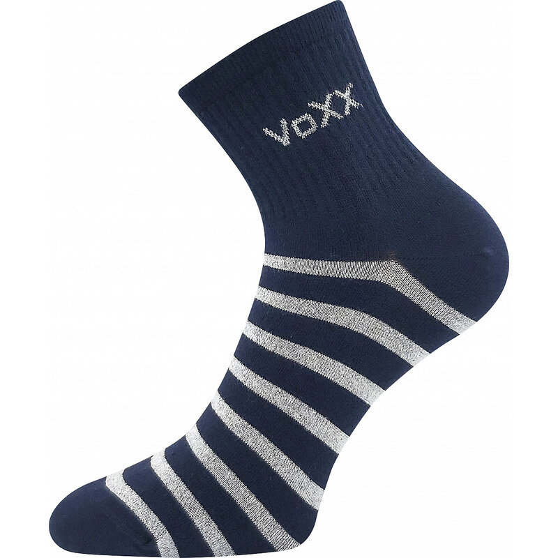 Dámské ponožky VoXX - Boxana, pruhy, tmavě modrá