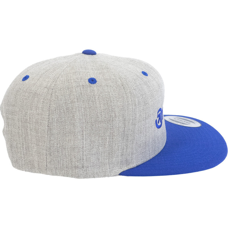 Meatfly kšiltovka Flanker Snapback Royal Blue/Grey Heather | Šedá