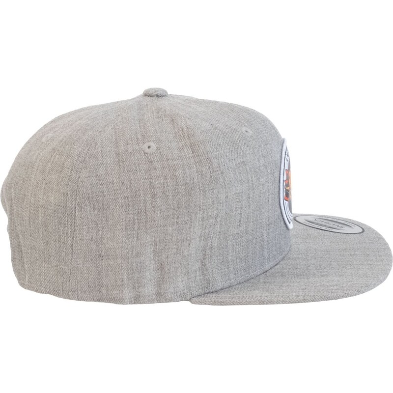 Meatfly kšiltovka Hornet Snapback Grey Heather | Šedá