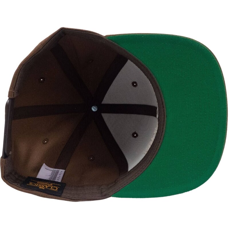 Meatfly kšiltovka Flanker Snapback Tan | Hnědá