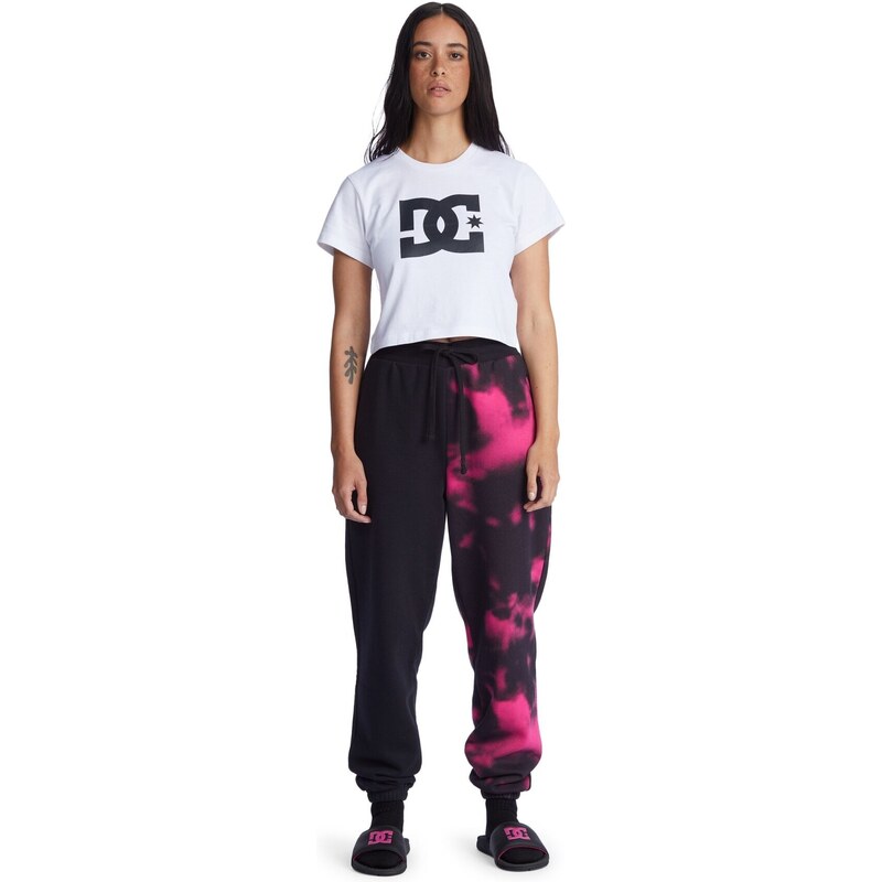 Dc shoes dámské tričko Star Crop White | Bílá