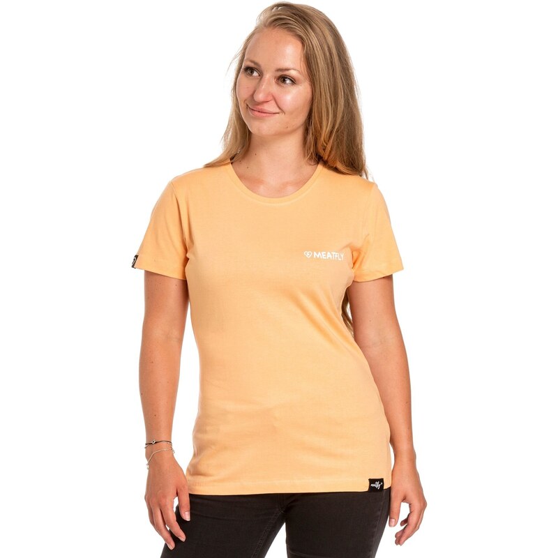 Meatfly dámské tričko Lynn Peach | Oranžová