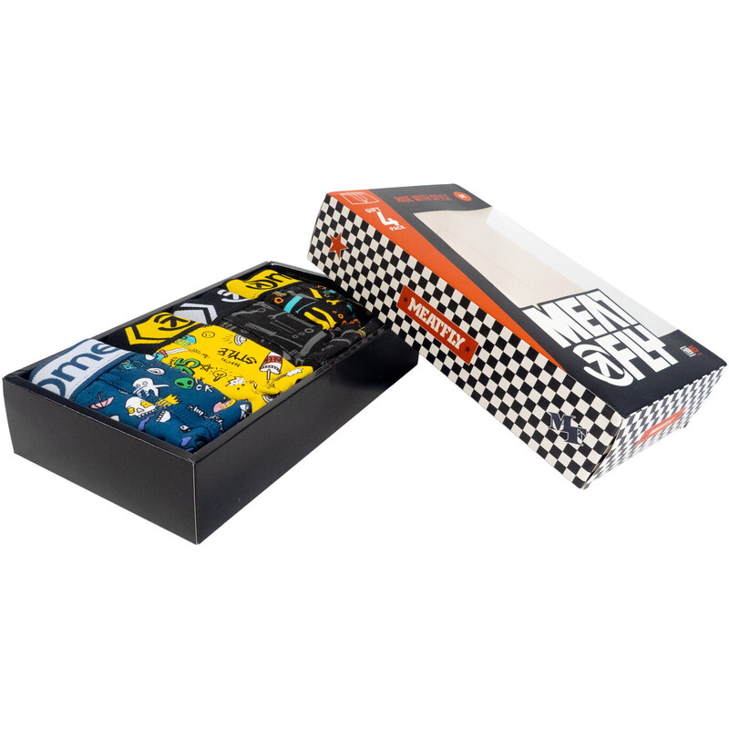 Meatfly pánské boxerky Balboa Boxershorts Tools / Jamm Gift Pack