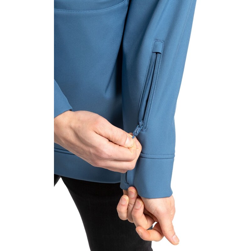 Meatfly pánská softshell bunda Jax Slate Blue | Modrá