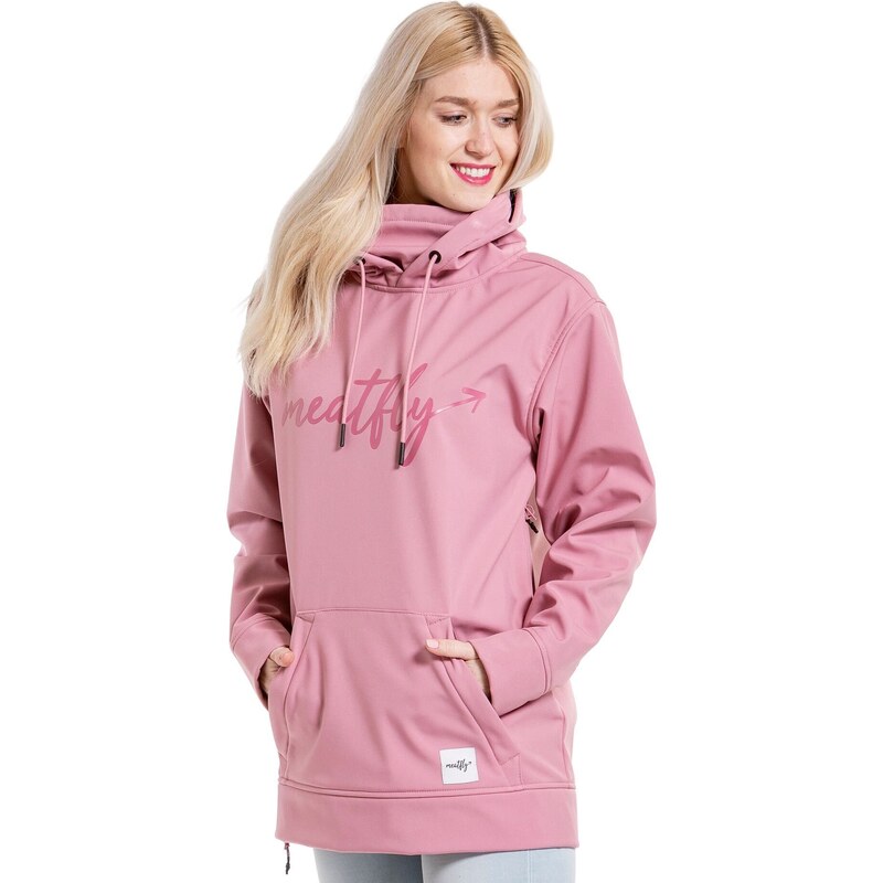 Meatfly dámská softshell bunda Alita Rose | Růžová