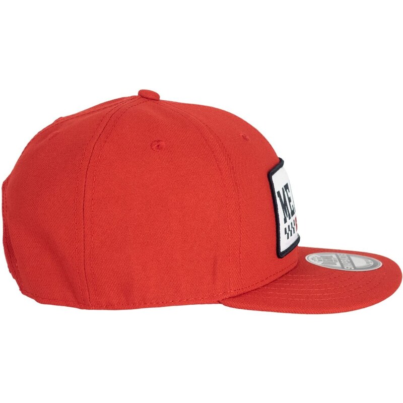 Meatfly kšiltovka Alfy Snapback Racing Red | Červená