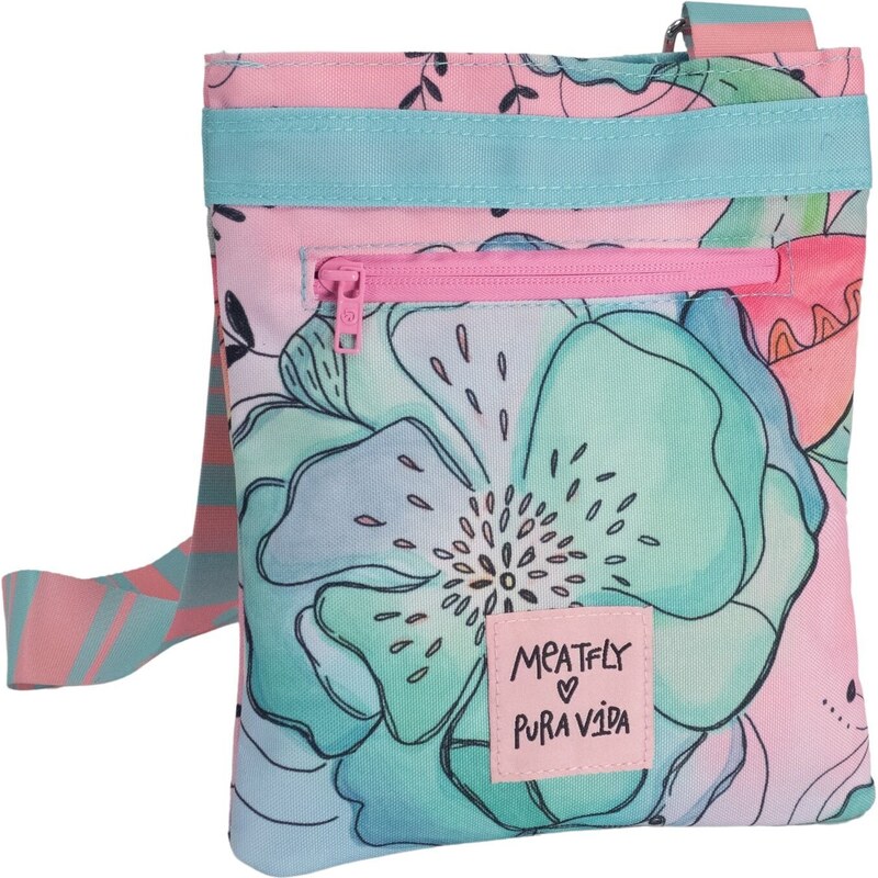 Dámská Kabelka X Pura Vida Dixie Mint Flowers Meatfly One Size 113685579