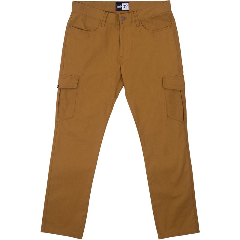 Meatfly pánské kalhoty Remy Camel | Hnědá | 100% bavlna