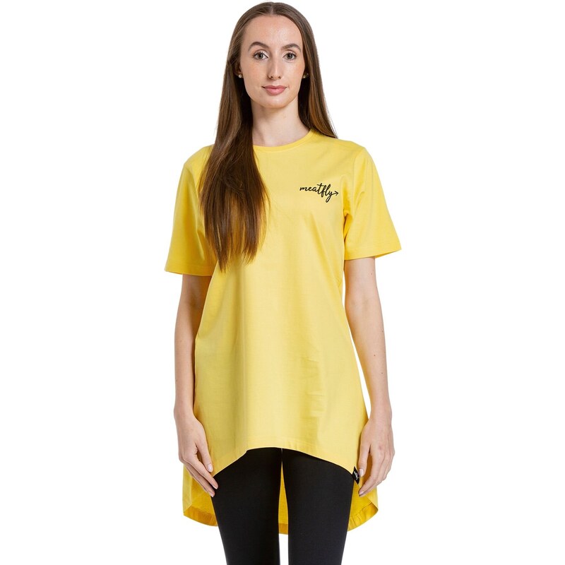 Meatfly dámské tričko Tessa Light Yellow | Žlutá