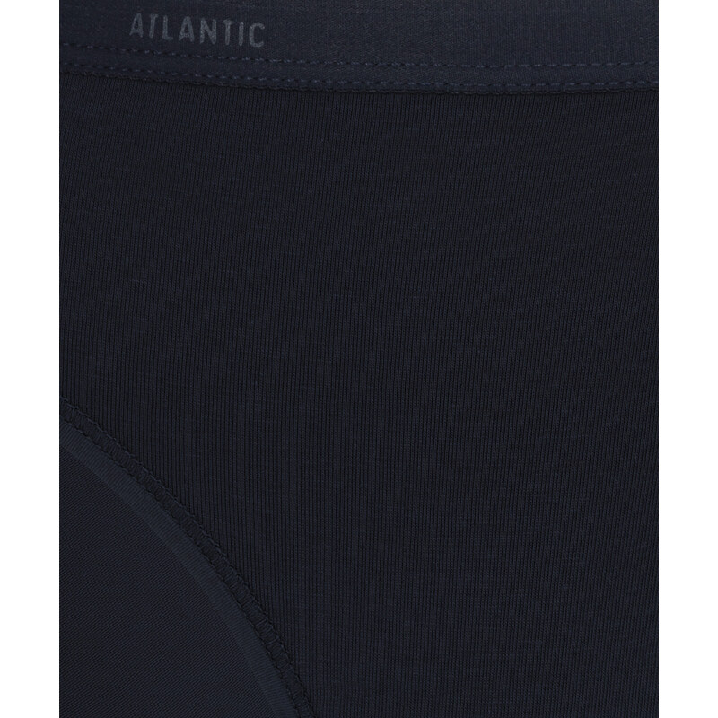 Dámské kalhotky ATLANTIC Sport 3Pack - tmavě béžová/tmavě modrá/pastelově modrá