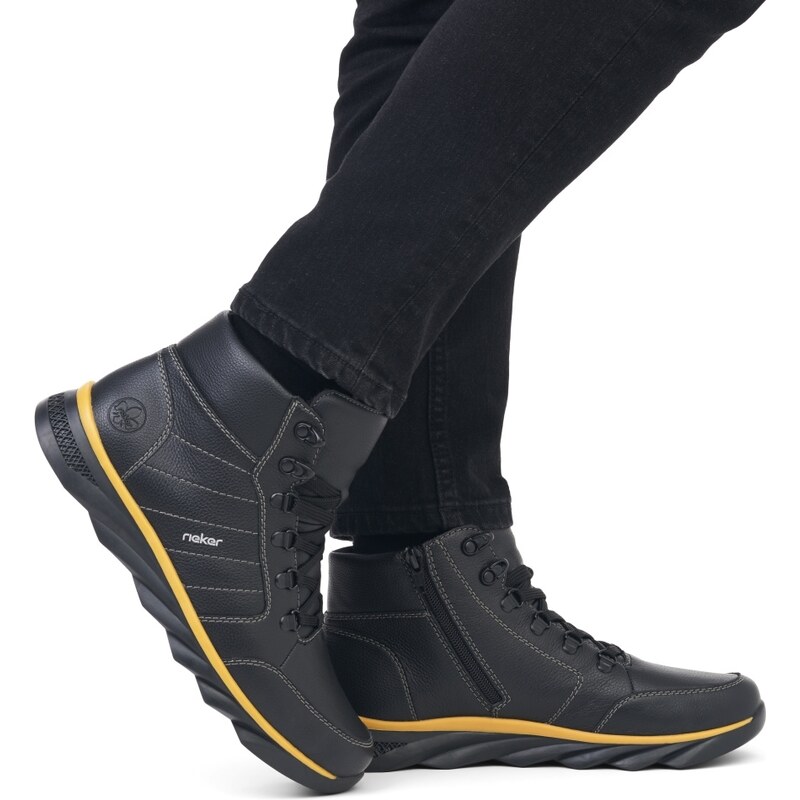 Pánská kotníková obuv RIEKER F1601-01 černá