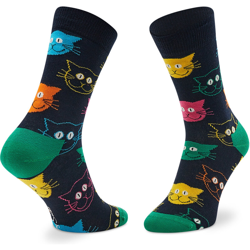 Sada 3 párů vysokých ponožek unisex Happy Socks