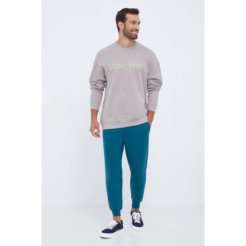 Kalhoty Calvin Klein Underwear zelená barva