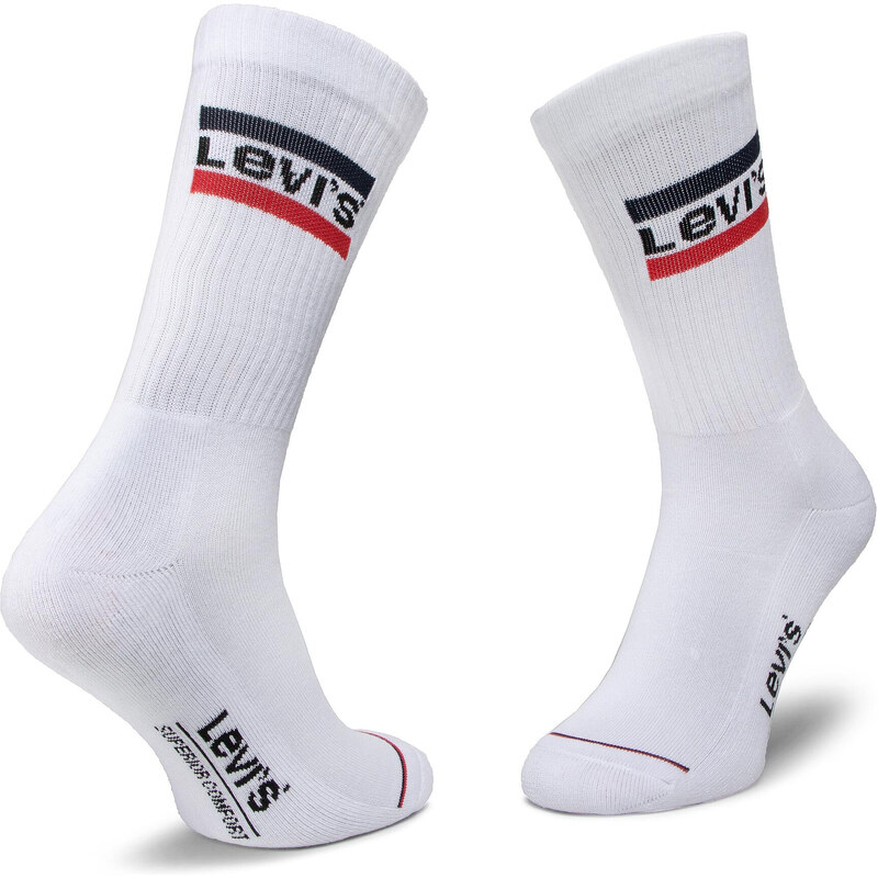 Sada 2 párů vysokých ponožek unisex Levi's