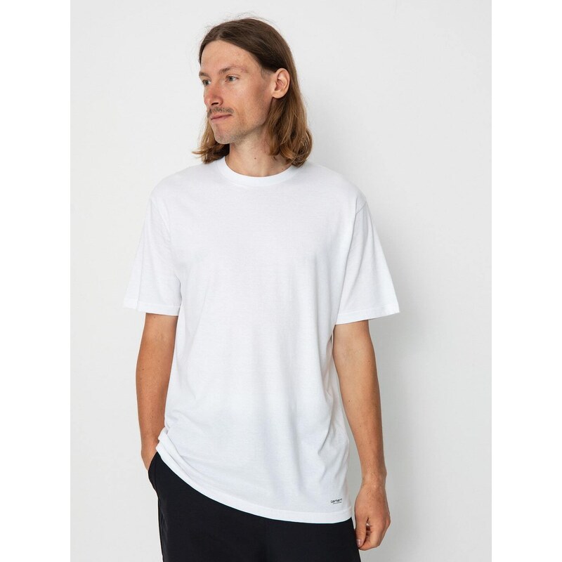 Carhartt WIP Standard Crew Neck (white white)bílá