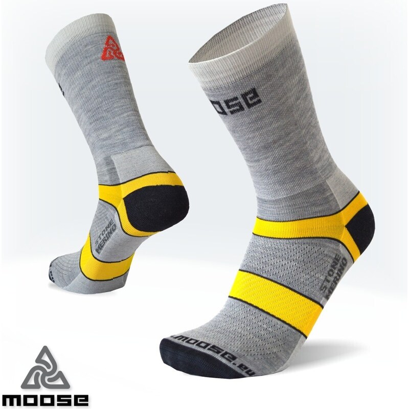 STONE MERINO outdoorové funkční ponožky Moose 85520162