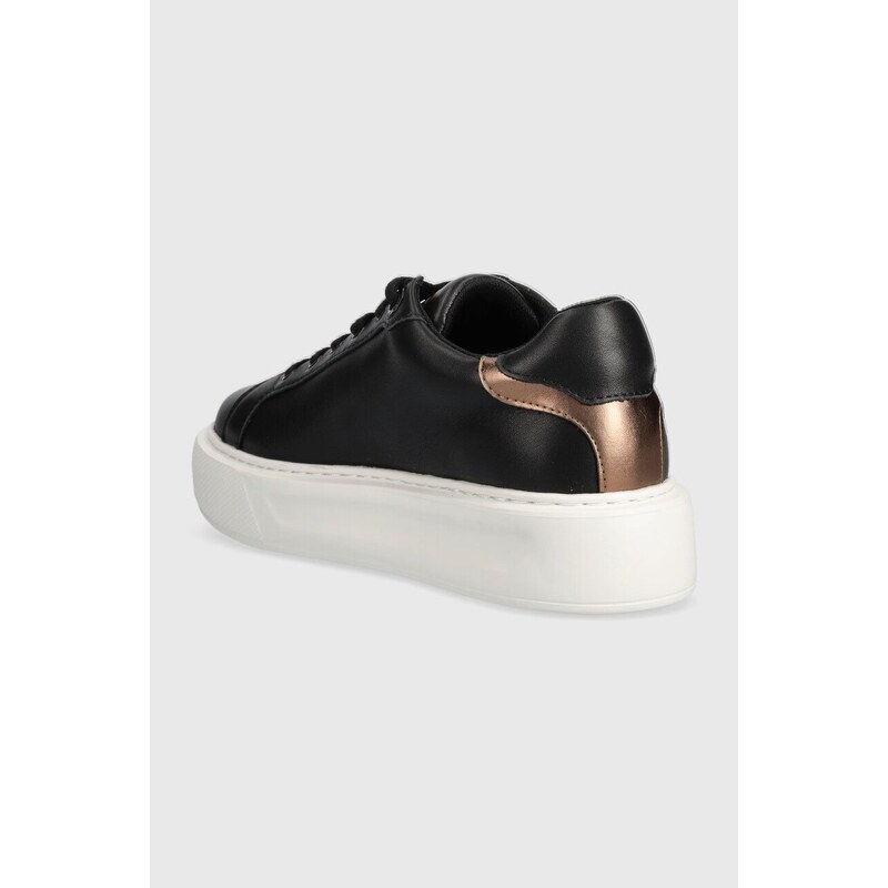 Kožené sneakers boty Liu Jo KYLIE 22 černá barva, BF3127PX07722222