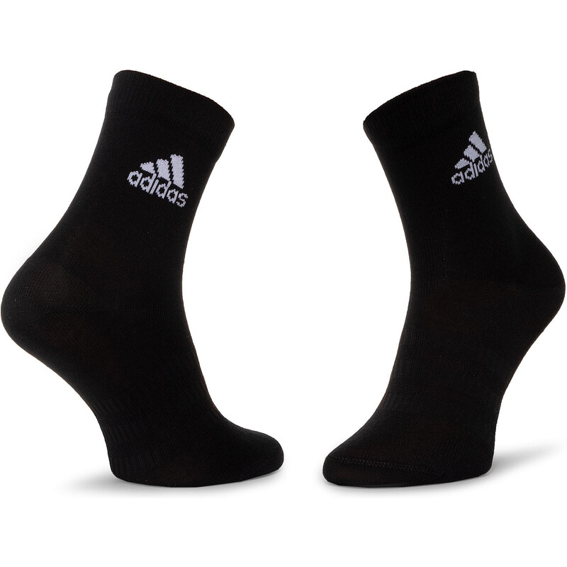Sada 3 párů vysokých ponožek unisex adidas