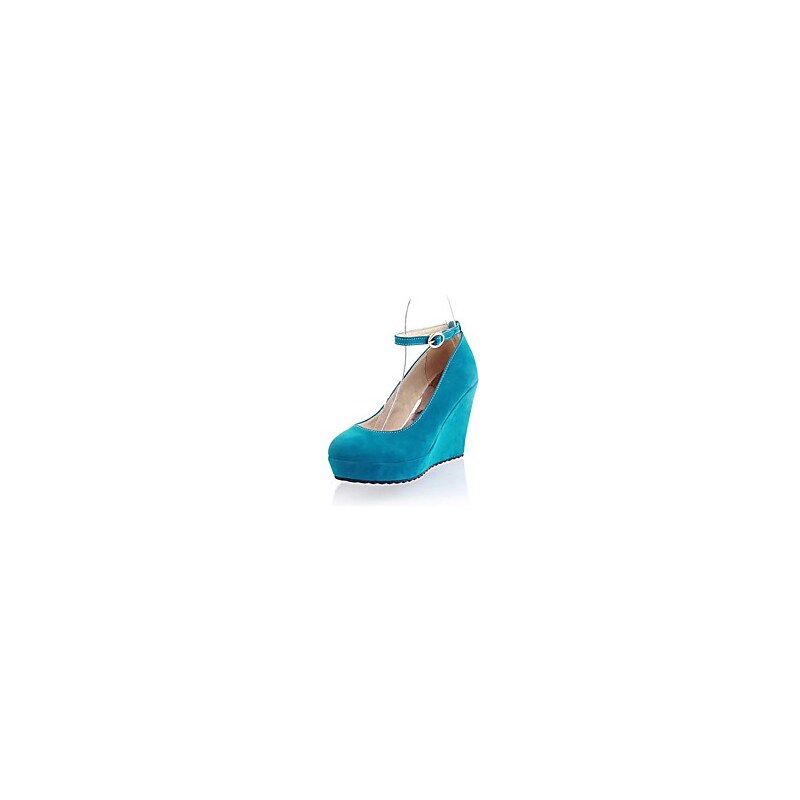 LightInTheBox Suede Women's Wedge Heel Pumps Platform Heels Shoes(More Colors)