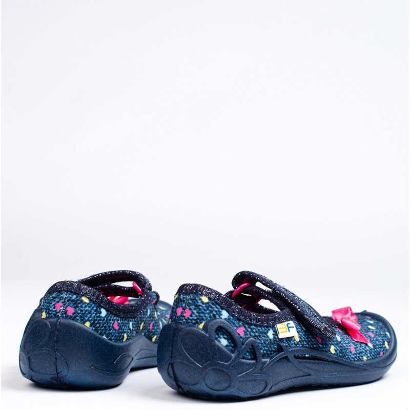 Shelvt Shoes for girls with velcro heart 3F