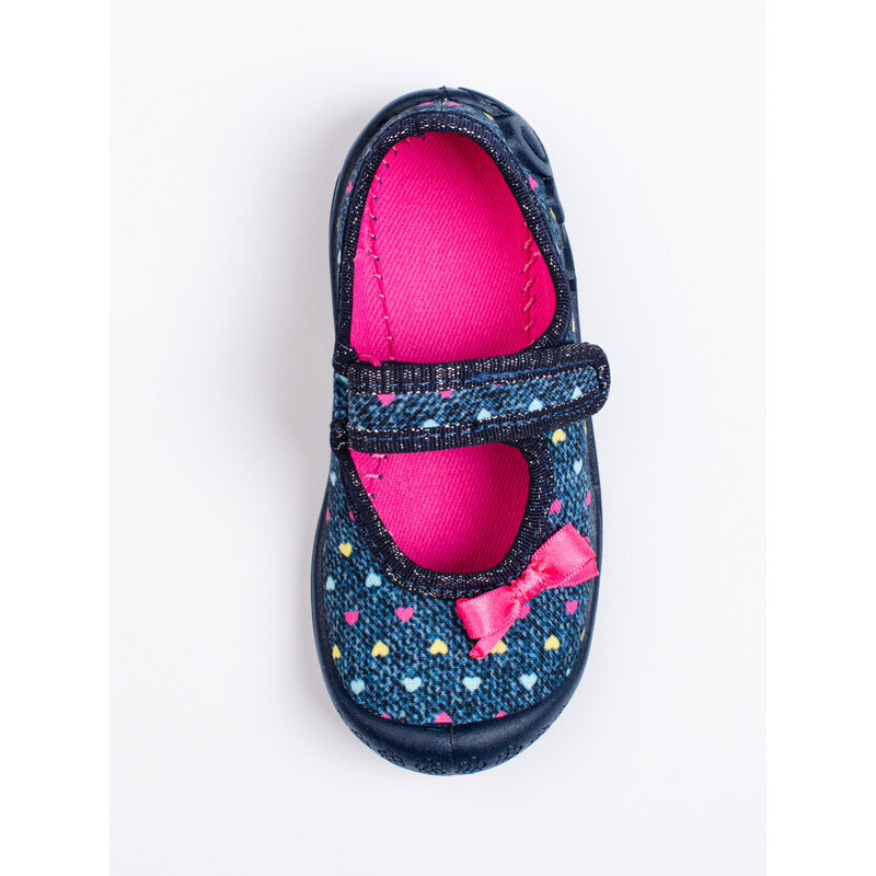 Shelvt Shoes for girls with velcro heart 3F