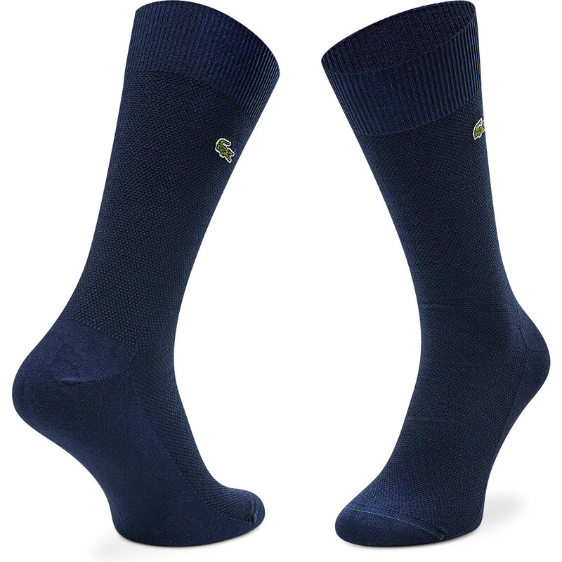 Sada 3 párů vysokých ponožek unisex Lacoste