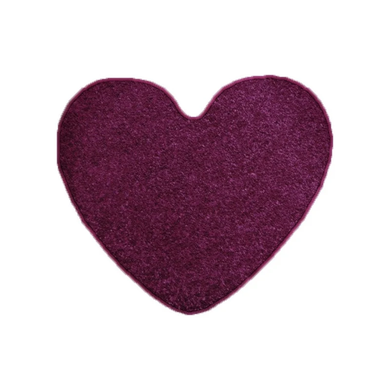 Vopi koberce Kusový koberec Eton fialový srdce - 100x120 srdce cm - GLAMI.cz