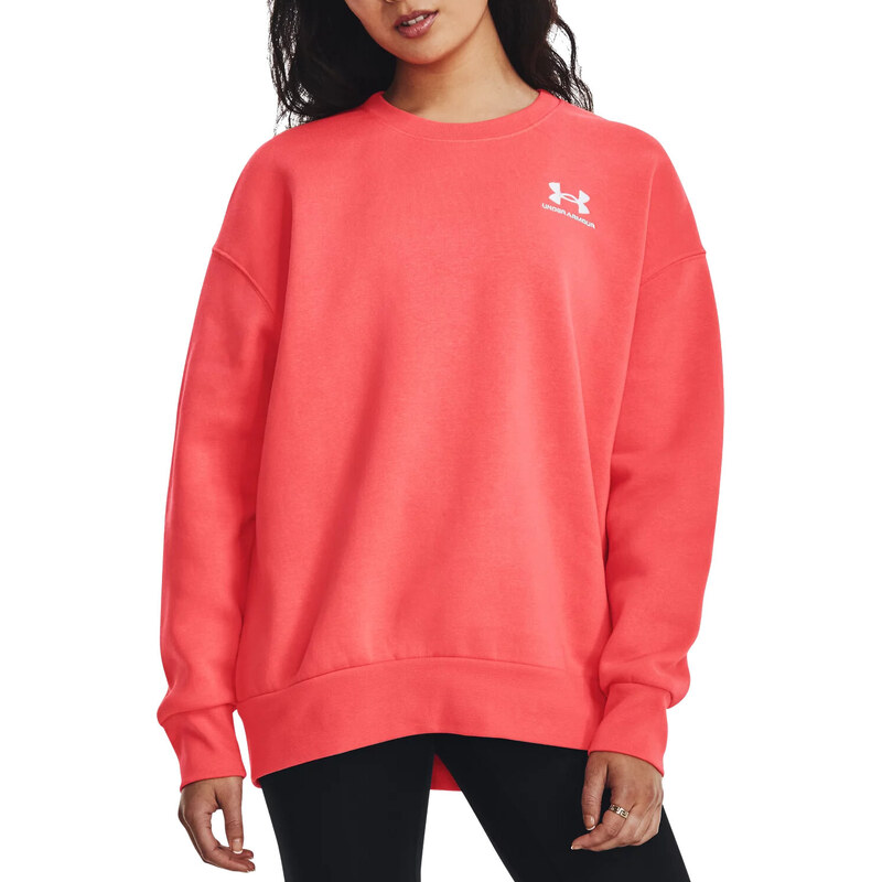 Mikina Under Armour UA Essential Fleece Oversized Crew 1379475-690