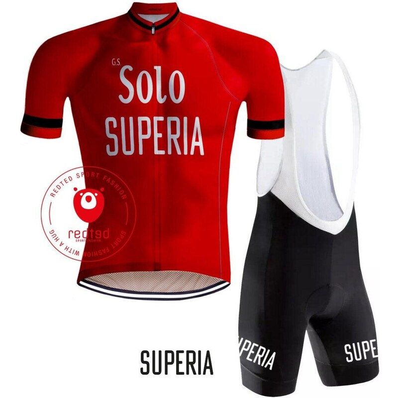 REDTED Vintage Solo Superia Cycling Set - RedTed