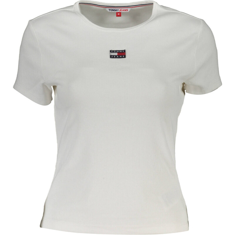Bílé triko s krátkým rukávem Tommy Hilfiger