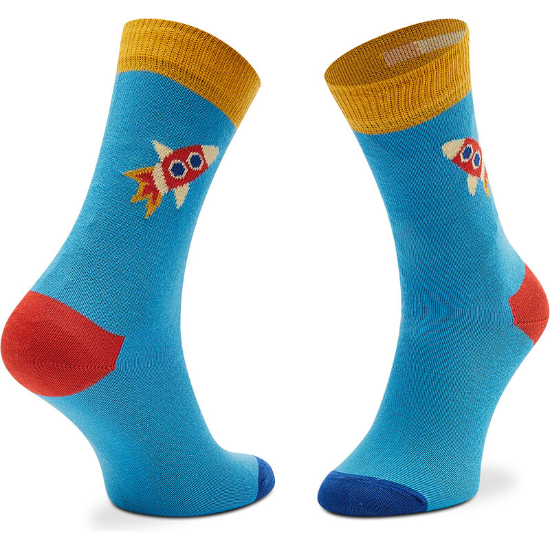 Sada 3 párů dětských vysokých ponožek Happy Socks