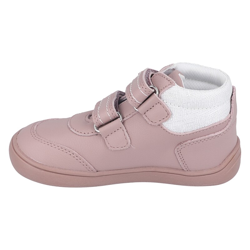 Dívčí růžové kožené barefoot boty PROTETIKA NELDA PINK