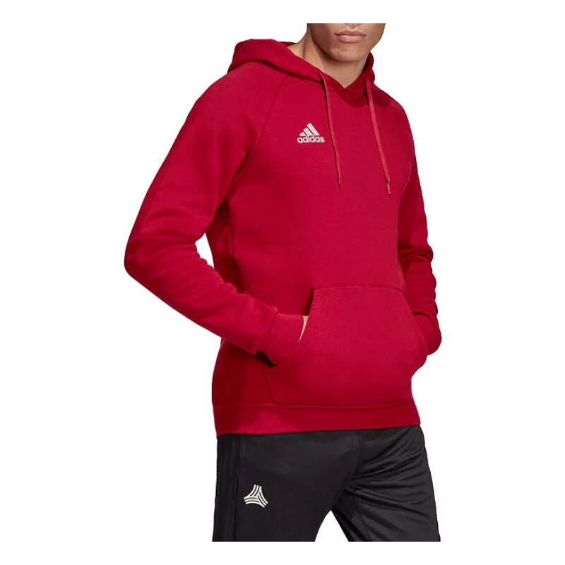 ČERVENÁ PÁNSKÁ MIKINA ADIDAS TAN HOODED SWEATSHIRT