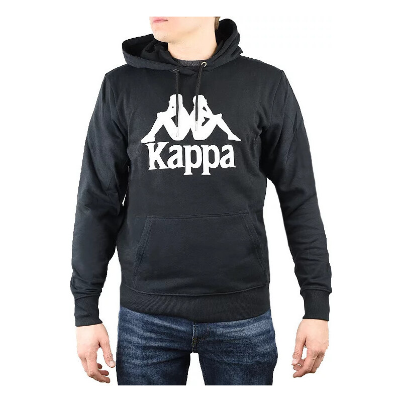 ČERNÁ MIKINA KAPPA TAINO HOODED