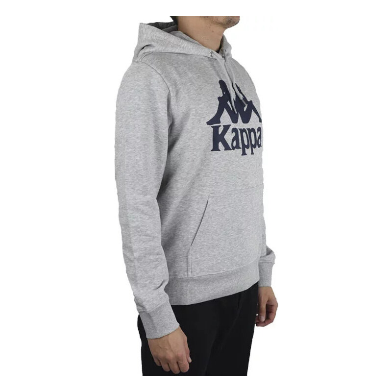 ŠEDÁ MIKINA KAPPA TAINO HOODED