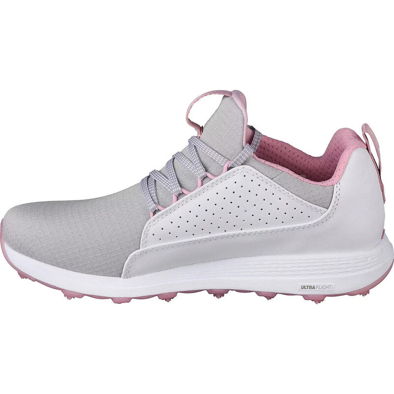 BÍLO-ŠEDÉ DÁMSKÉ TENISKY SKECHERS GO GOLF MAX MOJO Šedá