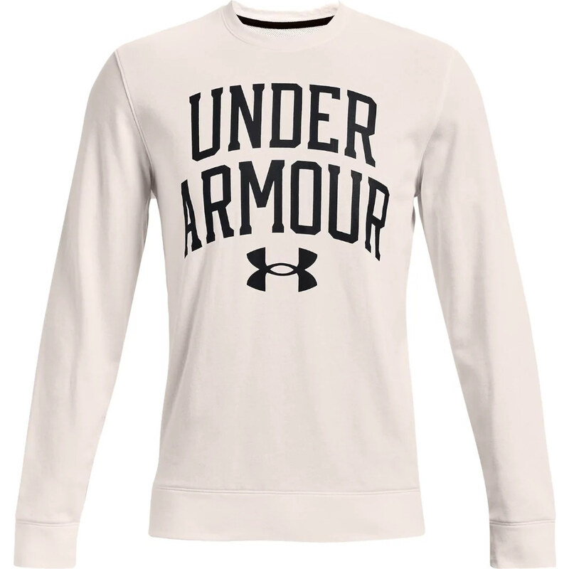 UNDER ARMOUR RIVAL TERRY CREW Bílá